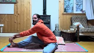 Navasana Ardhamatsendrasana Brahmadandasana Anuloma Viloma Pranayama and Pranava [upl. by Nahpets]