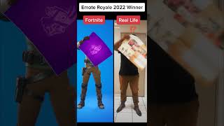 Fortnite Emote VS Real Life 😲shorts [upl. by Cornall244]