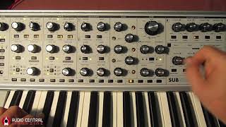 Moog Subsequent 37 CV Eg Sync amp Mod 12 [upl. by Ardnad]