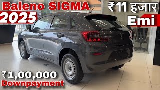 New Baleno Emi offers  DISCOUNT  NEW PRICE  NEW MARUTI SUZUKI BALENO SIGMA BASE MODEL DETAILS [upl. by Killigrew]