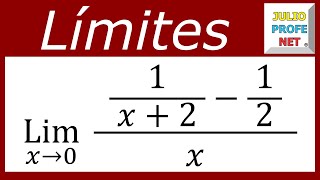 Límites algebraicos  Ejercicio 1 [upl. by Rafaela]