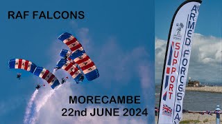 Morecambe Armed Forces Day 22nd June 2024 [upl. by Ahsemaj962]