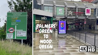 Let’s walk PALMERS GREEN TO WOOD GREEN [upl. by Pasia533]