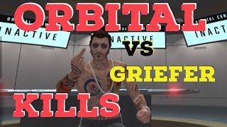 GTA 5 Orbital Cannon VS Griefer Kill Compilation 2 [upl. by Nollek]