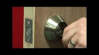 Lane Security™ Deadbolt Installation [upl. by Ettezzus629]