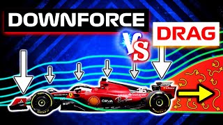 Descubre el SECRETO de la AERODINÁMICA 💥 DOWNFORCE vs DRAG La MÁGIA de los Coches de Formula 1 [upl. by Gamali859]