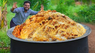 Awadhi Chicken Biryani  Lucknowi Chicken Dam Biryani village Cooking  Grandpa Kitchen [upl. by Jemima52]