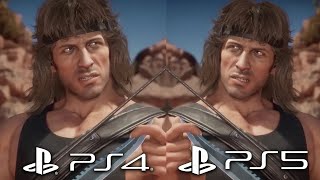 MORTAL KOMBAT 11 ULTIMATE EDITION  PS5 vs PS4 Comparison [upl. by Derf]