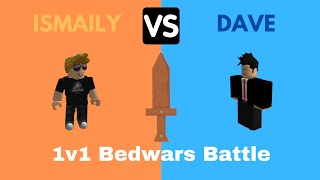 Dave vs Ismaily  Bedwars 1v1 Battle [upl. by Ymled460]