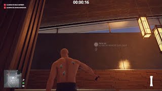 HITMAN WoA  Caution Wet Floor  054WhiteHalfs Contract [upl. by Ecnahs474]