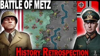 BATTLE OF METZ History Retrospection [upl. by Sidran]