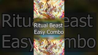 Ritual Beast Deck Full Combo Guide shorts masterduel yugiohmasterduel YuGiOh Master Duel [upl. by Raybourne]