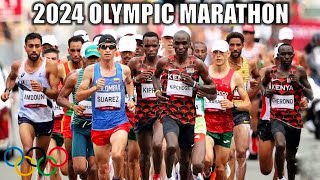 the 2024 OLYMPIC MARATHONParis [upl. by Jahdal]