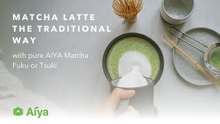 MATCHA LATTE Tutorial for HoReCa  with Pure Matcha powder [upl. by Pravit676]