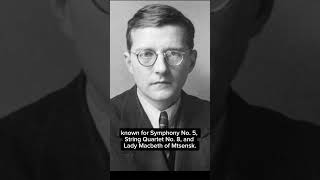 September 25th Dmitri Shostakovich was born 🥳🎶 shorts [upl. by Eddra]