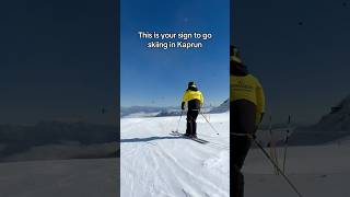 This is your sign ski snowboard skischool skitok kaprun austria [upl. by Anaihs428]