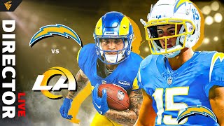 Chargers vs Rams Watch Party Preseason 2024  Director LIVE [upl. by Nerrag]