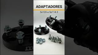 Adaptadores de llantas de 5x120 a 5x1143 [upl. by Herv861]