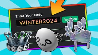 6 NEW CODES ALL 2024 Roblox Promo Codes For ROBLOX FREE Items and FREE Hats UPDATED [upl. by Haldas300]