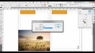 Creating and Applying Master Pages in Adobe InDesign [upl. by Eca353]