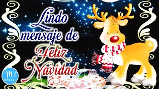 Feliz navidad y próspero año nuevo Un lindo mensaje de navidad para ti ✨Feliz natal Merry christmas [upl. by Adams335]