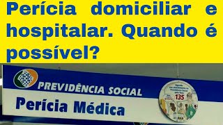 O QUE FAZER QUANDO A PESSOA NÃO TEM CONDIÇÕES DE COMPARECER À PERÍCIA NO INSS [upl. by Zephan]
