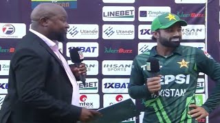 Muhammad Rizwan Post Match Presentation After Pakistan vs Zimbabwe 3rd ODI 2024 [upl. by Conte330]