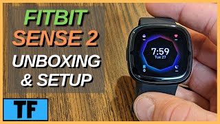 FITBIT SENSE 2 Unboxing amp Full Setup Walkthrough Best New Fitbit of 2022 [upl. by Grishilde777]