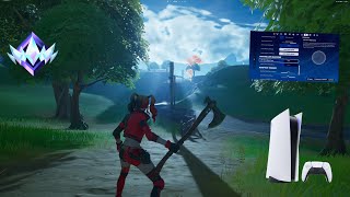 100 ACCURACY 🎯  Best AIMBOT Controller Settings For Fortnite Chapter 2 Remix PS5XBOXPC [upl. by Airdnala]