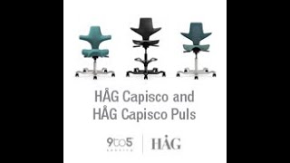 HÅG Capisco and HÅG Capisco Puls Overview [upl. by Corvese147]