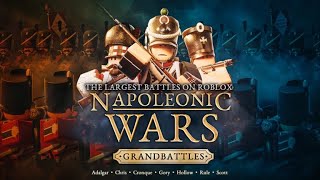 Gronsfeld Battle 09082024  Napoleonic Wars Roblox [upl. by Elyrpa]