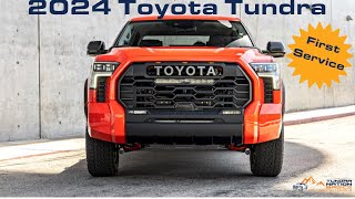 2024 Toyota Tundra First Service [upl. by Ezaria]