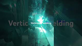 Aluminium vertical up welding in action [upl. by Duff]