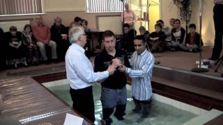 Carl Full Immersion Baptism Baptismal Service Baptisms Baptise Baptists Baptize [upl. by Reinald]