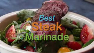 BEST Steak Marinade In Existence [upl. by Harragan]