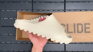 adidas Yeezy Slide Bone 20222023 Restock  FZ5897 [upl. by Lenrow]