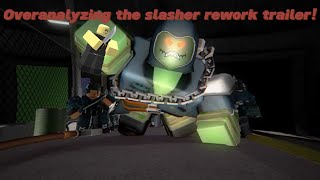 OVERANALYZING THE SLASHER REWORK TRAILER [upl. by Shewmaker910]