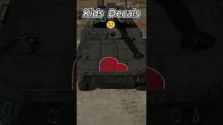 💀Decals in War Thunder💀warthunder tank memes [upl. by Flin]