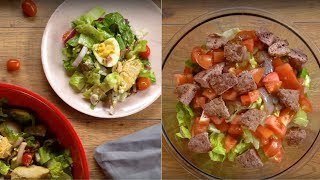 RECEITAS DE SALADAS FRESQUINHAS E QUE MATAM A FOME Perfeitas para o verão I receitas fáceis I VIX [upl. by Rego501]