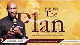 Pursuing the plan  Pastor Keion Henderson [upl. by Enelak982]