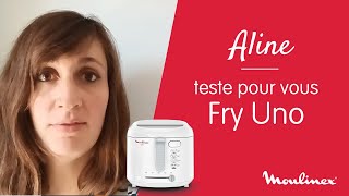 MOULINEX l Test et avis sur la Fry Uno  la friteuse compacte pour toute la famille [upl. by Cralg]