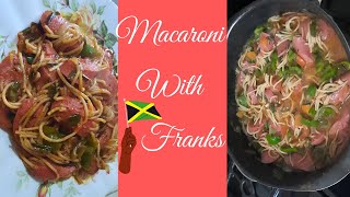 EASY MACARONI AND FRANKS  FRANKFURTERS AND MACARONI RECIPE [upl. by Kathy]