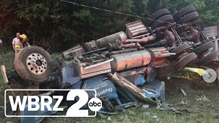 Central Police to driver who caused big rig crash You may want to turn yourself in [upl. by Atnuahsal]