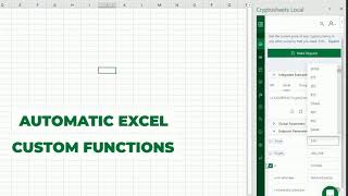 Automatically render Excel custom function samples on the fly [upl. by Annekam]