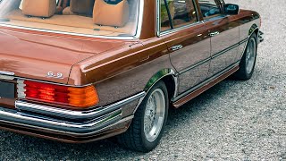 1979 MercedesBenz 450 SEL 69 W116 with legendary M100 engine [upl. by Ahsatel867]