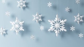 How to make snowflakes in 5 minutes [upl. by Furgeson]