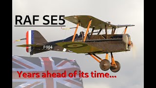 The SE5a WWI fighter An animated history [upl. by Alba]