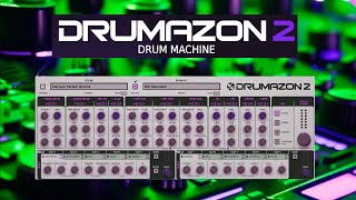 d16 Drumazon 2  Insane TR909  Techno  External Sequencer techno drummachines [upl. by Fezoj]