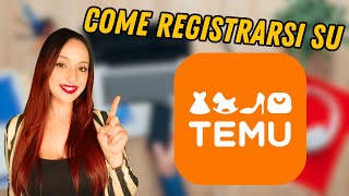 Come registrarsi su TEMU [upl. by Neemsay]