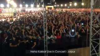 Neha Kakkar Live In Concert Jaipur [upl. by Inasah]